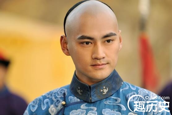 清朝男人头发真实照片图片