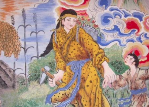 男子死后必须归葬本氏族,显示出其对母系社会的血缘依附关系