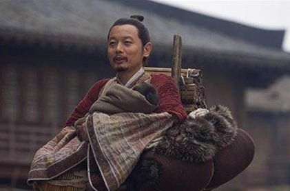 晋景公三年大夫屠岸贾杀赵盾,灭其族,赵朔门客公孙杵臼与之谋,婴抱