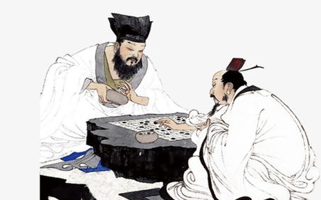 古人象棋对弈意境图片图片