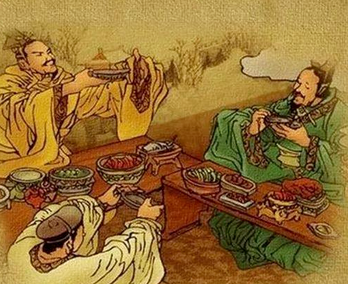古人吃饭有多讲究?揭秘古代餐桌上的礼仪 - 爱意古诗网