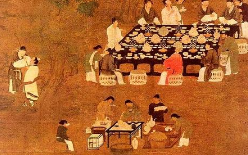 古人吃饭有多讲究?揭秘古代餐桌上的礼仪 - 爱意古诗网