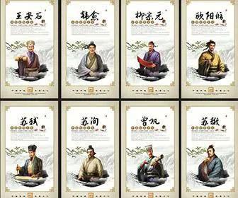 唐宋时期的八大文学家