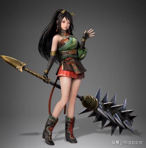 這個人既是關羽的愛女，也是趙云的高徒，擁有驚人的力量和高超的武藝，被諸葛亮視為功臣。