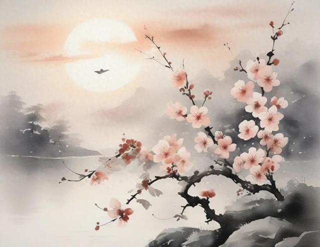 梅花经典诗词六首,一颗赤子心,写尽梅之傲骨