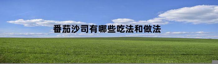 番茄醬有什么食用方法和做法